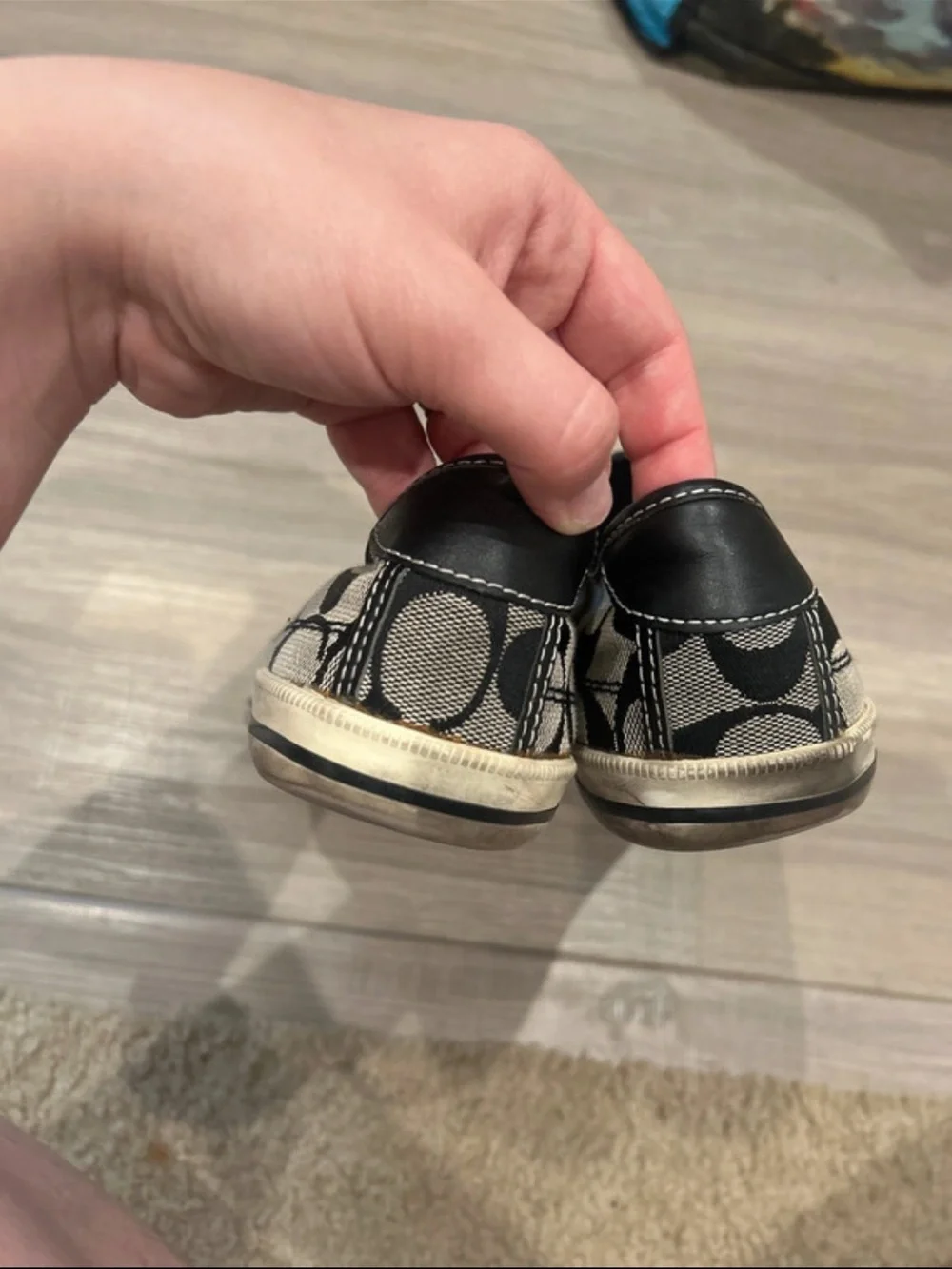 Coach Bev Signature Logo Slip-On Sneakers
